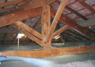 Soufflage de ouate de cellulose- Tarbes